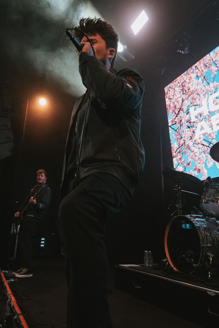 Holding Absence performing live in Adelaide at Lion Arts Factory